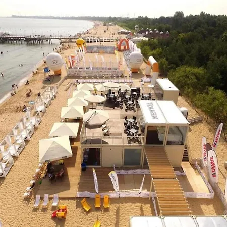 In Gdynia Near Baltic Beach, Cleaning Included *