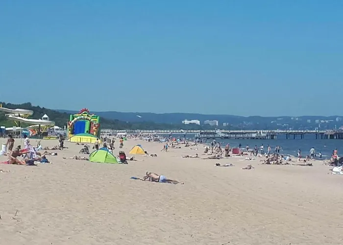Daire In Gdynia Near Baltic Beach, Cleaning Included
