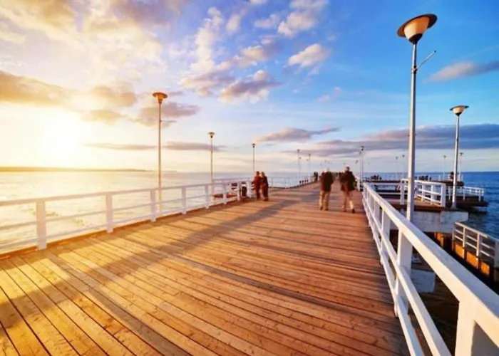 In Gdynia Near Baltic Beach, Cleaning Included Daire