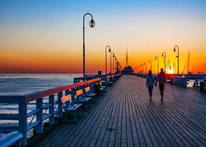 In Gdynia Near Baltic Beach, Cleaning Included